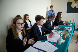 Gimnazjaliści też debatują Gimnazjaliści też debatują