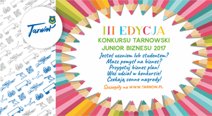 Zawalcz o nagrody w Tarnowskim Juniorze Biznesu Zawalcz o nagrody w Tarnowskim Juniorze Biznesu