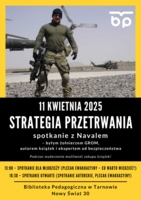 Plakat spotkania autorskiego z Navalem