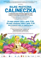 Plakat bajki muzycznej "Calineczka"