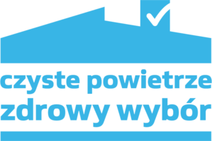 Logo akcji "Czyste Powietrze - zdrowy wybór"