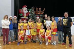 Zwycięski zespół Szkoły Podstawowej nr 18