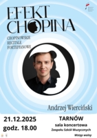 Plakat koncertu Andrzeja Wiercińskiego