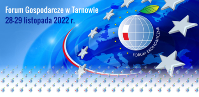 Plakat Forum Gospodarczego w Tarnowie