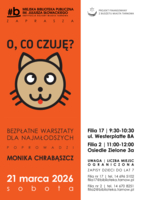 Plakat warsztatów z Moniką Chrabąszcz