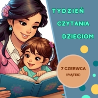 Plakat Ogólnopolskiego Tygodnia Czytania Dzieciom