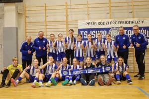 Młode futsalistki TS Iskra Tarnów