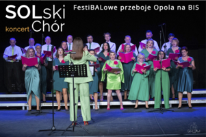 Plakat koncertu "FestiBALowe przeboje Opola na bis"
