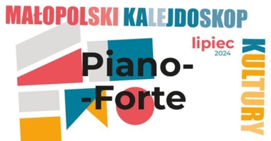 Plakat koncertu "Piano-Forte"
