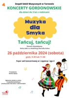 Plakat koncertów gordonowskich