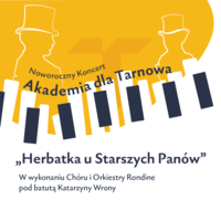 Plakat II Koncertu Noworocznego Akademia dla Tarnowa