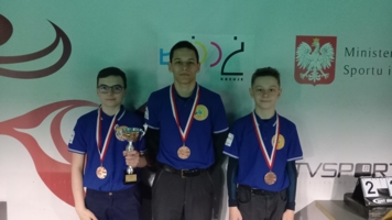 Brązowi medaliści Mistrzostw Polski juniorów w bilardzie