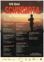 Plakat VII Dni Schuberta
