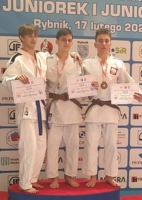 Otwarty Puchar Polski Juniorów i Juniorek w judo - medaliści w kategorii 55 kg