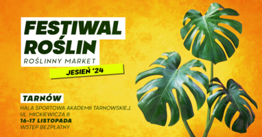 plakat Festiwal Roślin