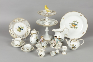 Serwis z kolekcji porcelany książąt Sanguszków
