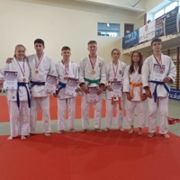 Młodzi judocy Błękitnych Tarnów