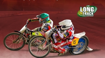 Plakat Indywidualnych Mistrzostw Świata na długim torze