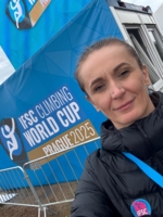 Edyta Ropek podczas zawodów w Pradze