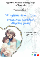 Plakat wieczoru poetycko-muzycznego