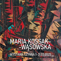 Plakat wystawy Marii Kossak-Wąsowskiej
