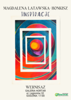 Plakat wystawy "Inspiracje"