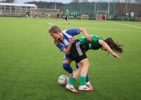 Mecz Centralnej Ligi Juniorek U-16 w piłce nożnej: Górnik Łęczna - TS Iskra Tarnów