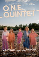 Plakat koncertu O.N.E. Quintet