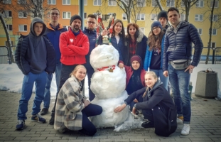 Wspinacze Akademii Nauk Społecznych w Tarnowie
