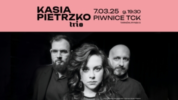 Plakat koncertu Kasia Pietrzko Trio