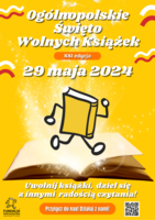 Plakat Ogólnopolskiego Święta Wolnych Książek