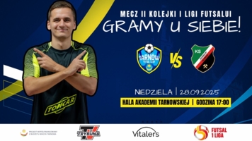 Plakt meczu Futsal Club Tarnów