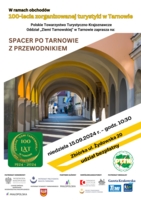 Plakat spaceru po Tarnowie