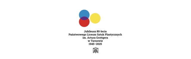 Logo jubileuszu "Plastyka"