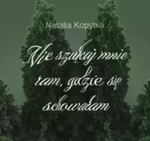 plakat wystawy Natalii Kopytko