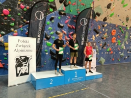 Najlepsi seniorzy Pucharu Polski we wspinaczce sportowej w konkurencji na czas