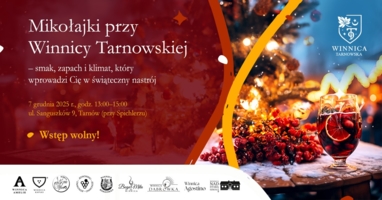plakat Mikołajki przy Winnicy Tarnowskiej