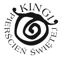 Logo Ogólnopolskiego Konkursu Polskiej Poezji Religijnej „Pierścień św. Kingi”