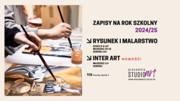 Plakat pracowni "Studio ART"