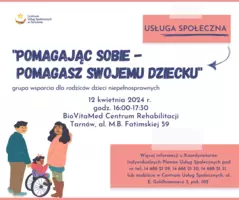 Plakat usługi społecznej CUS