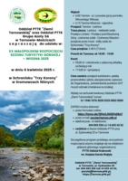 Plakat rozpoczęcia sezonu turystyki górskiej