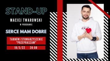 stand-up plakat wydarzenia