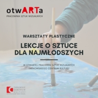 plakat lekcje o sztuce, TCK