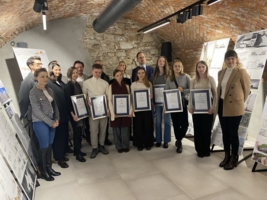 wernisaż prac konkursowych studentów PK