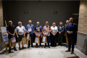 Ogólnopolski Turniej Niewidomych i Słabowidzących w Bowlingu - wręczenie nagród