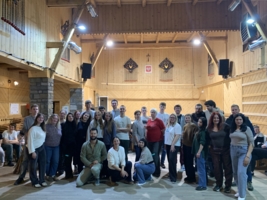 Uczestnicy kursu w Poroninie