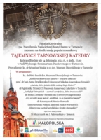 Plakat konferencji "Tajemnice tarnowskiej katedry"