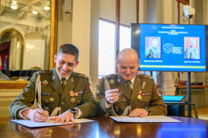 Uroczyste przekazanie i objęcie obowiązków Szefa Wojskowego Centrum Rekrutacji w Tarnowi
