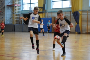 Młodzi futsalisci FC Grabówka Futsal Tarnów