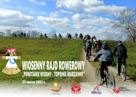 Baner Wiosennego Rajdu Rowerowego - Topienie Marzanny
